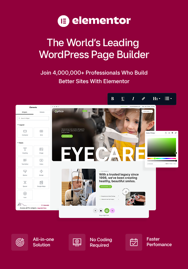 Optico | Optometrist & Eye Care WordPress Theme