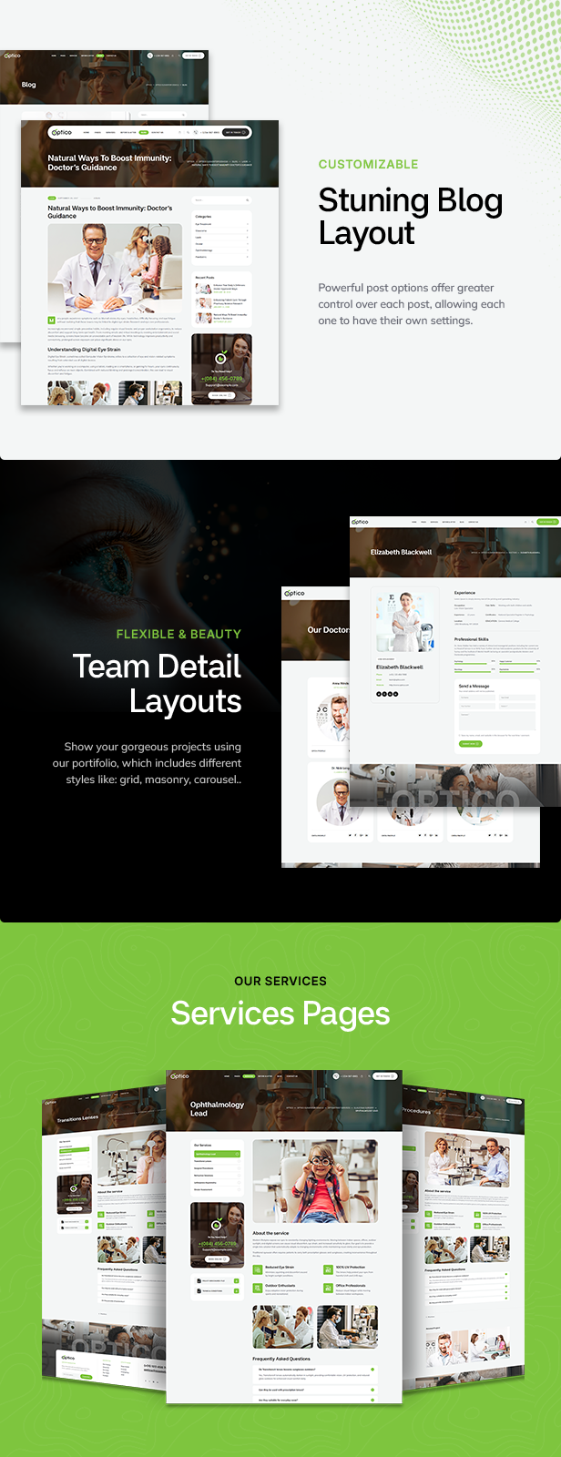Optico | Optometrist & Eye Care WordPress Theme